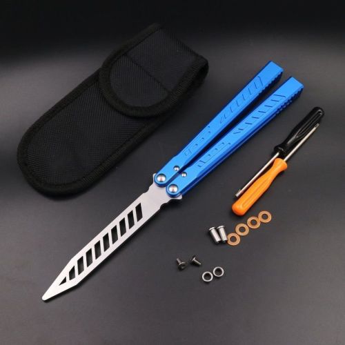 Wing Pictograph Butterfly Knife Aluminum Alloy Handle Safety Practice Not Cutting Edge
